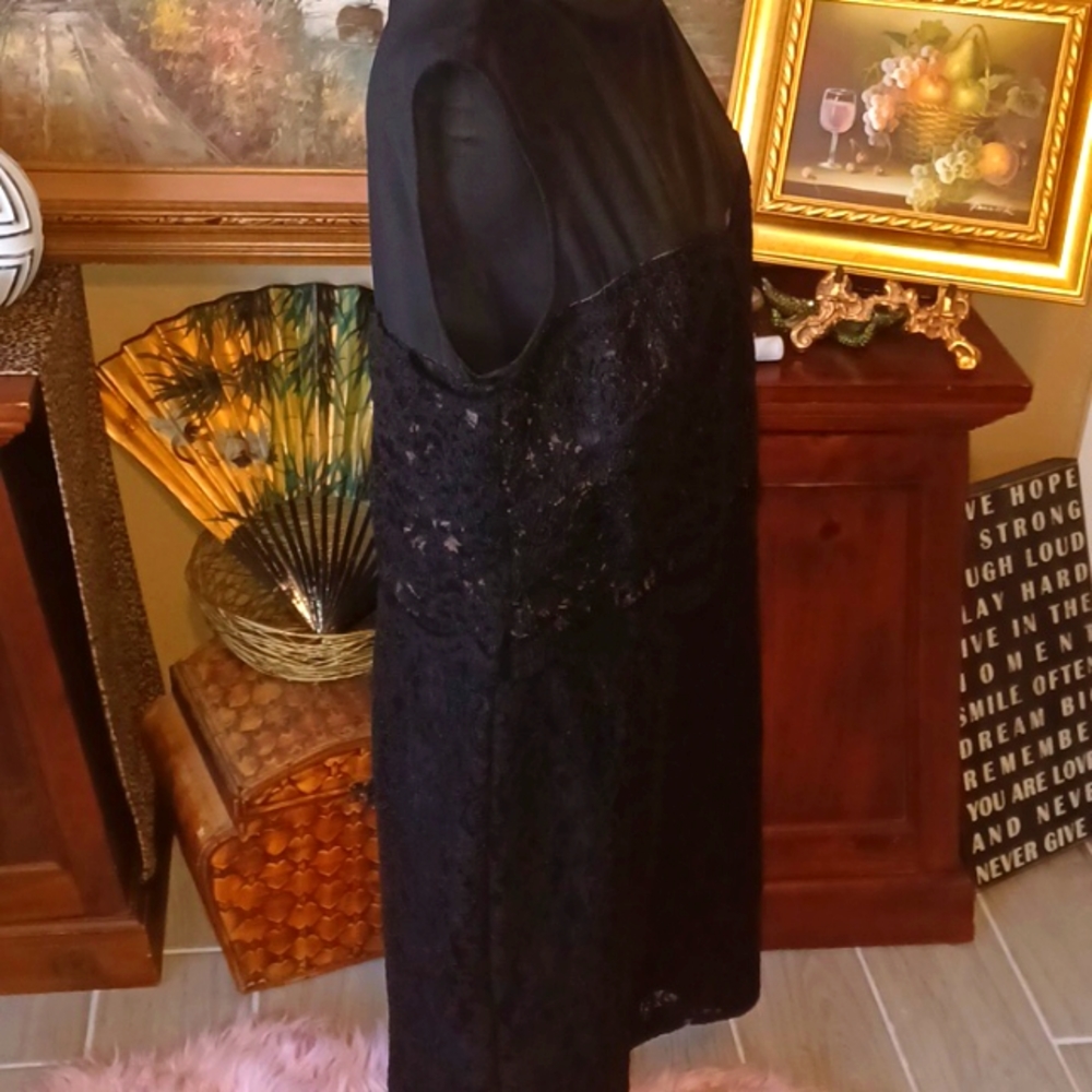 Ralph Lauren Black Lace Dress - Picture 5 of 8